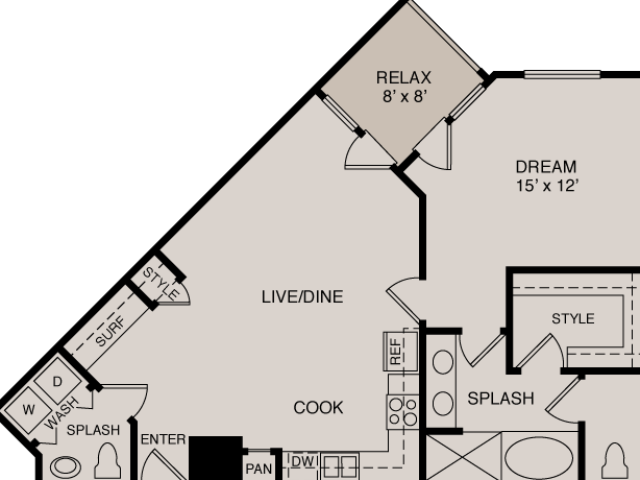 Unit 1427 1427 floor plan
